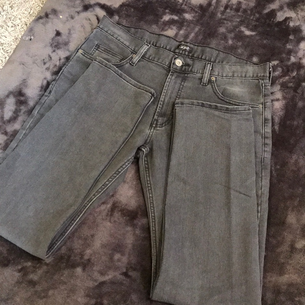 Grey Slim Jeans/ men’s fashion